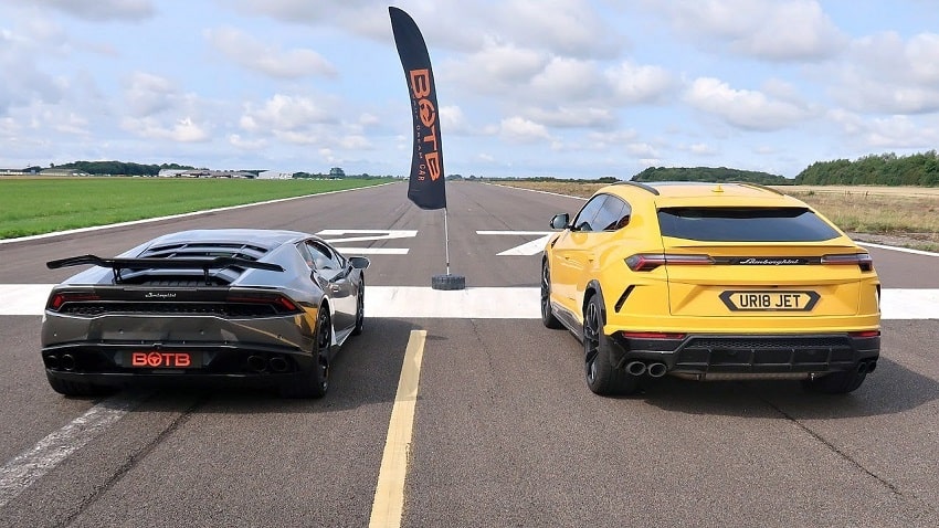 Lamborghini URUS vs. Huracan Evo