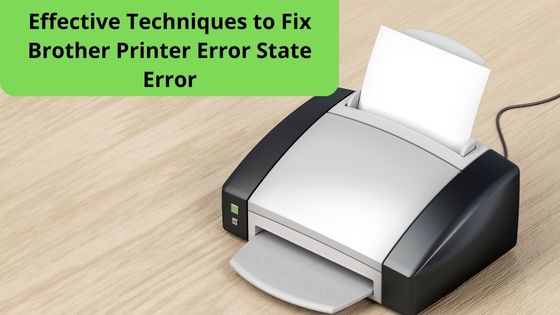 Brutha Printa Error State Error