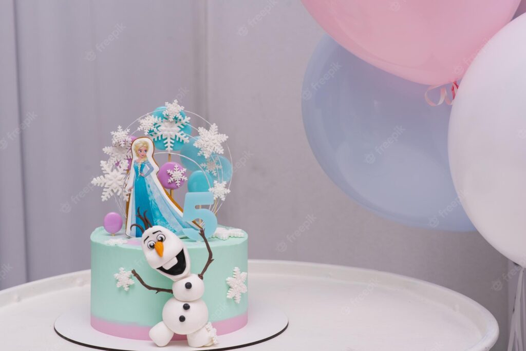 How to make an Elsa cake