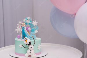How to make an Elsa cake